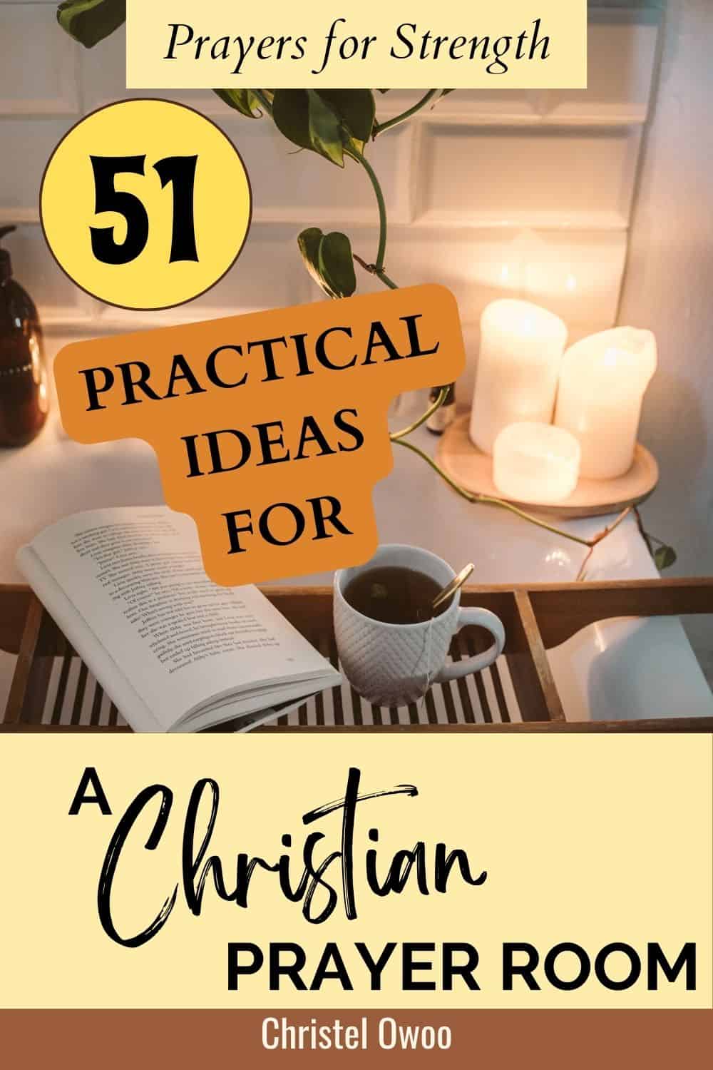 51 Practical Ideas to Create a Christian Prayer Room • Christel Owoo